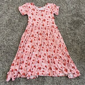 Posh Peanut Flower Dress - Size 12y